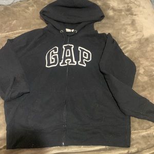 Black & white Large Gap hoodie